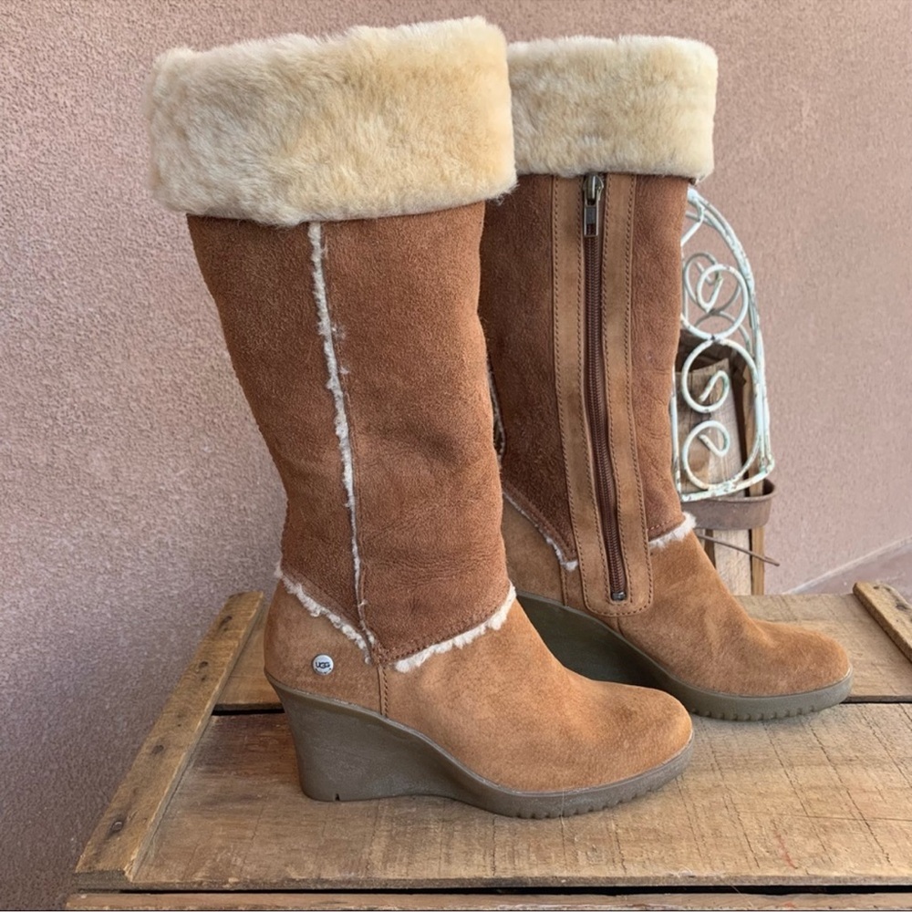 UGG Australia Chestnut Wedge Tall Boot
